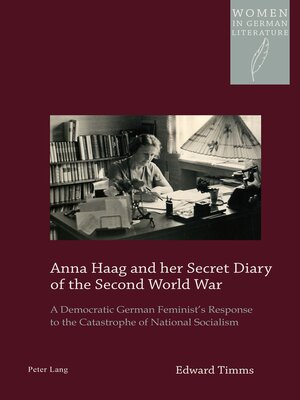 cover image of Anna Haag and her Secret Diary of the Second World War